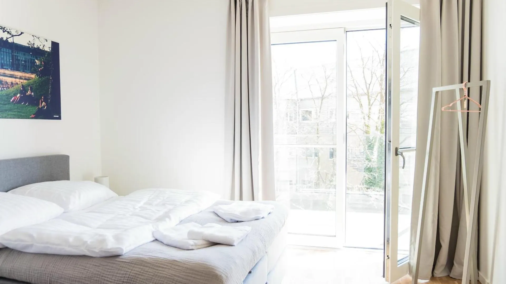 Cool Studio-Apartment In Fredriksberg Wbalcony Kopenhag Daire